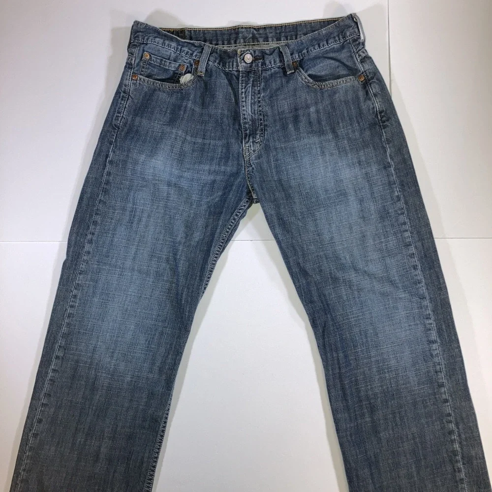 Levi's 569 Jeans Men's 34x30 Blue Loose Straight 100% Cotton Denim